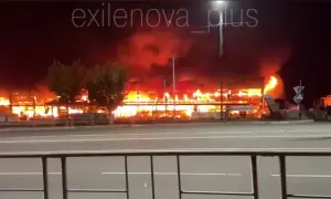 У Києві повітряна тривога, чути вибухи 