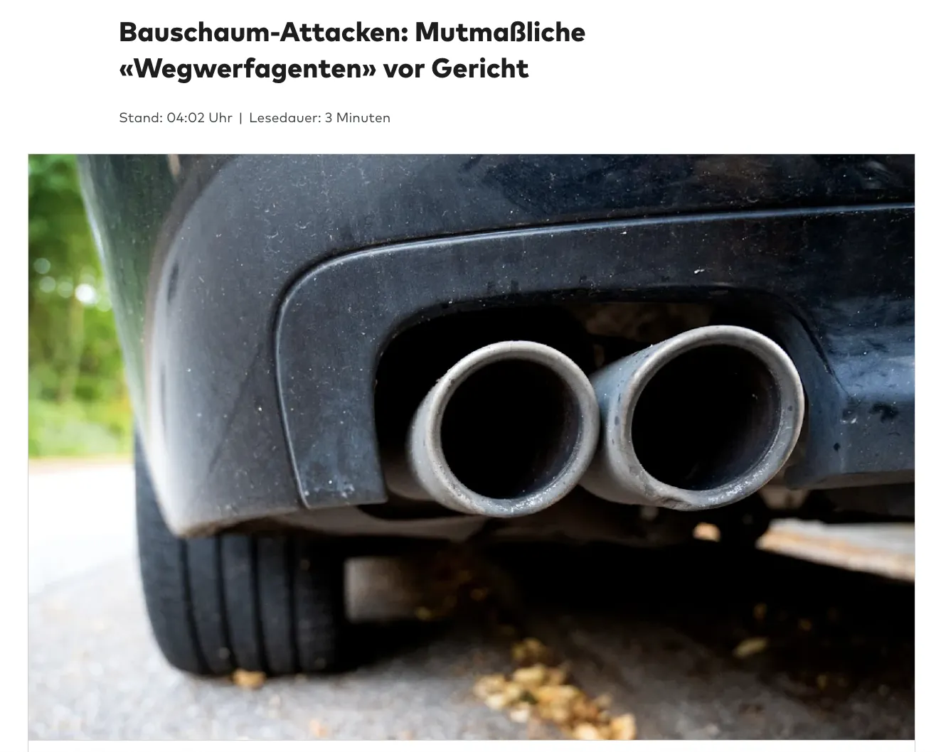Four suspects in attacks involving construction foam linked to Russia are on trial in Germany