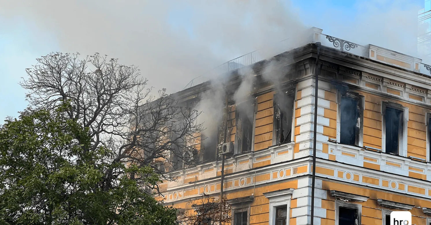 У НАН після атаки РФ готуються законсервувати пошкоджену будівлю