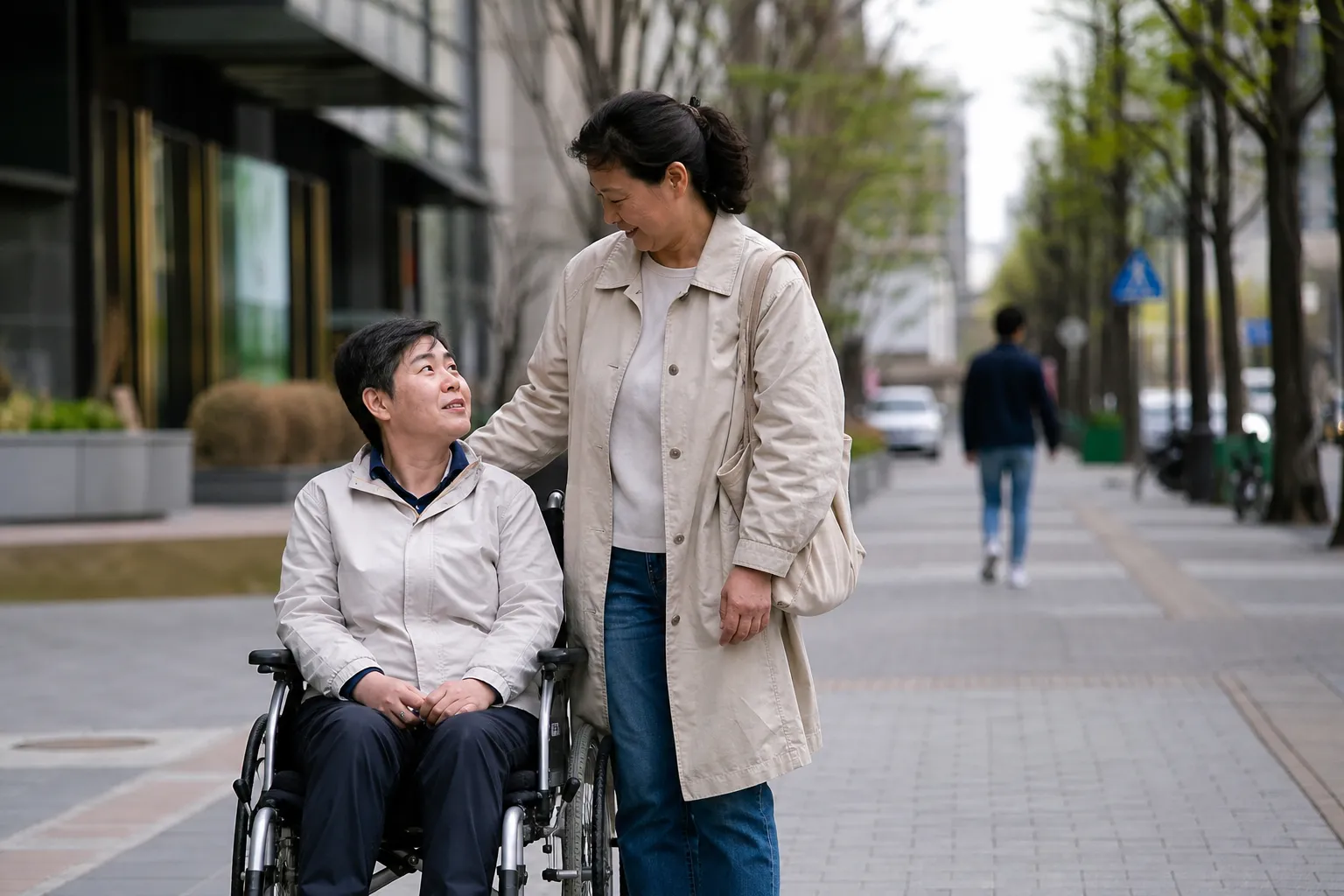 在韩国，只有1.2%的残障外国人可获得八项支持计划