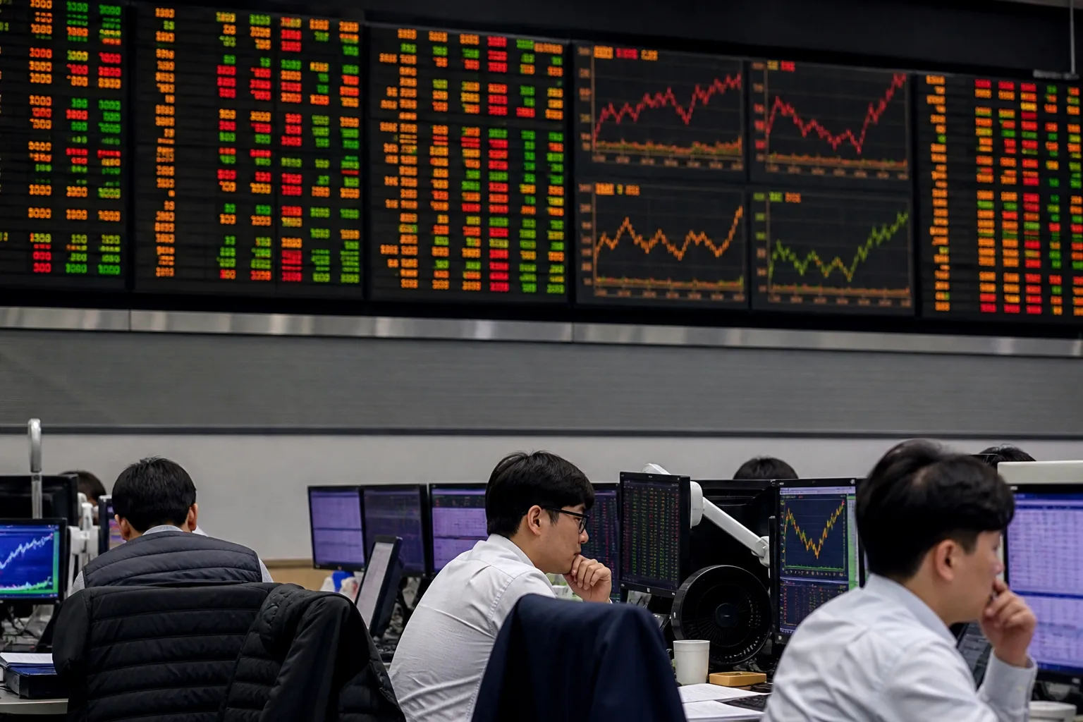 KOSPI falls 1.79% amid sell-off in technology stocks