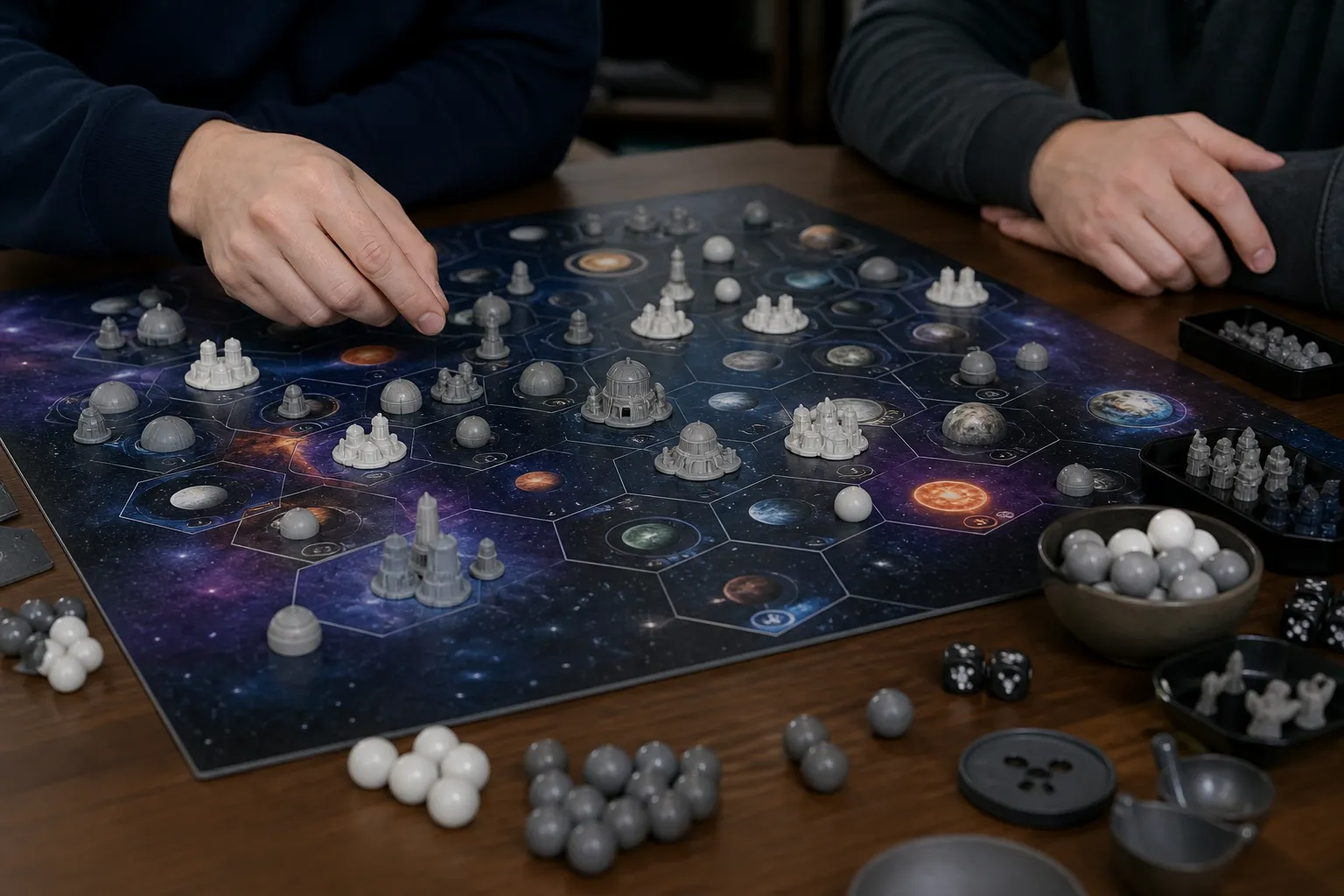 Space.com has compiled a list of six space-themed board games