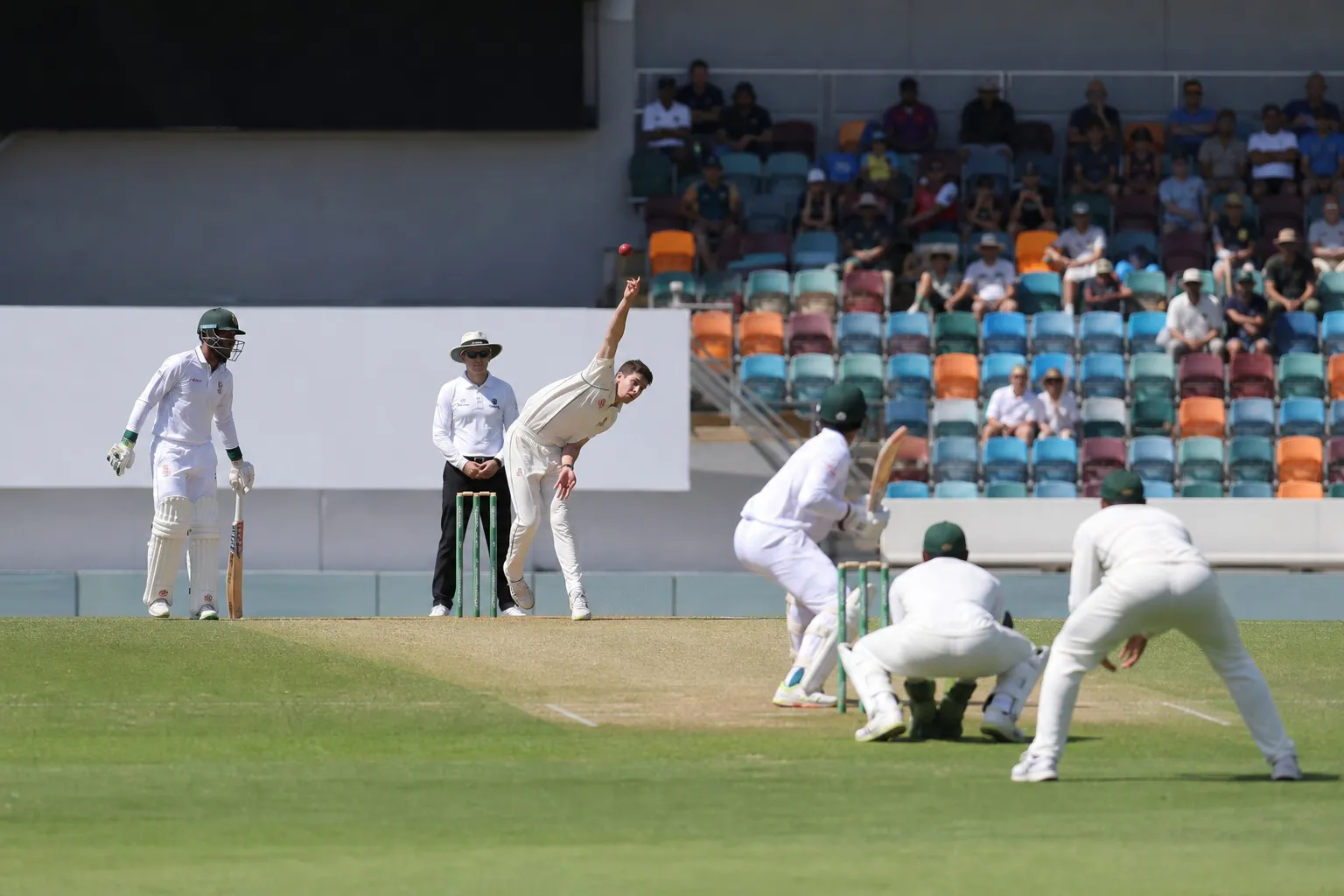 Stark took five wickets in the first four overs of the match against Bangladesh