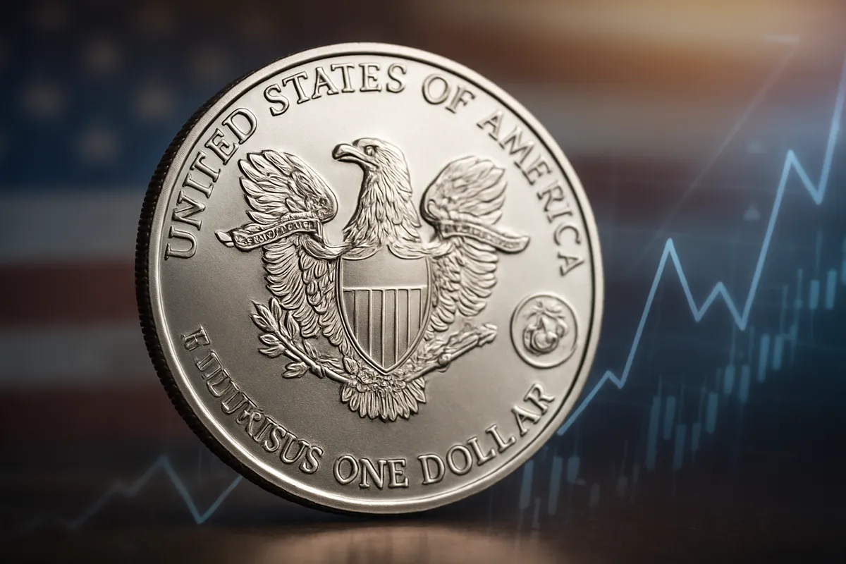 Попит на срібло в США різко зростає, монетний двір затримує випуск «Срібного орла»