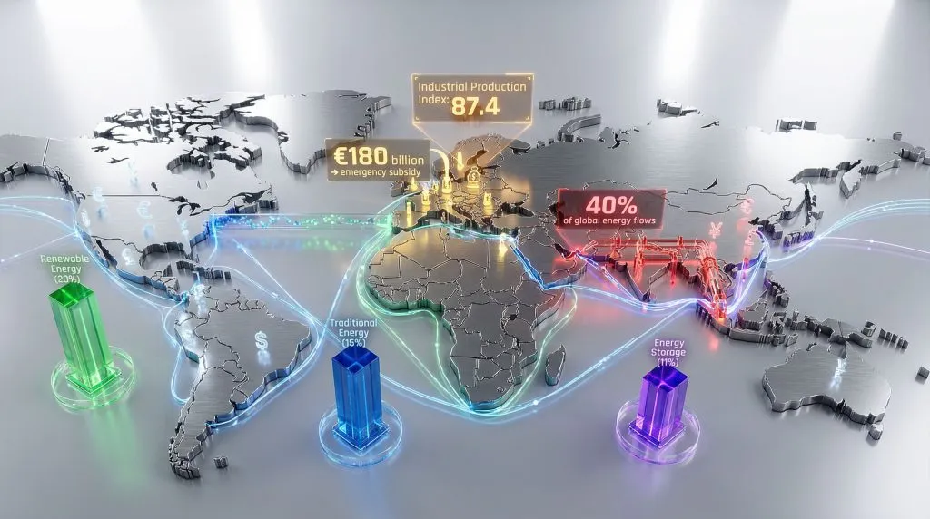 Энергетический кризис начался и охватывает мир в разных регионах