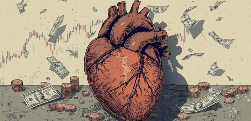 Стрес через фінансові проблеми старить серце швидше за хвороби