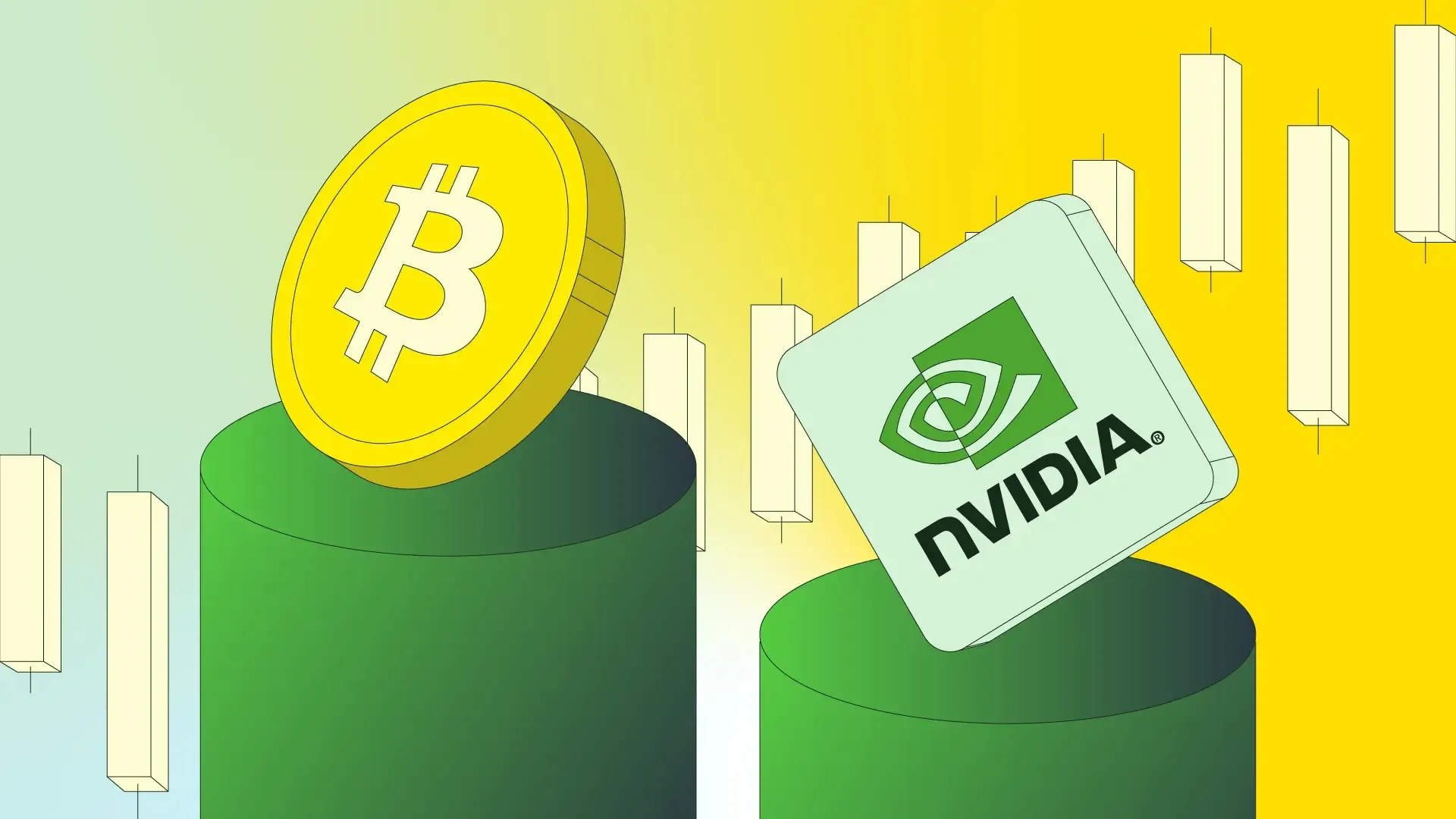 Bitcoin became less volatile than Nvidia shares