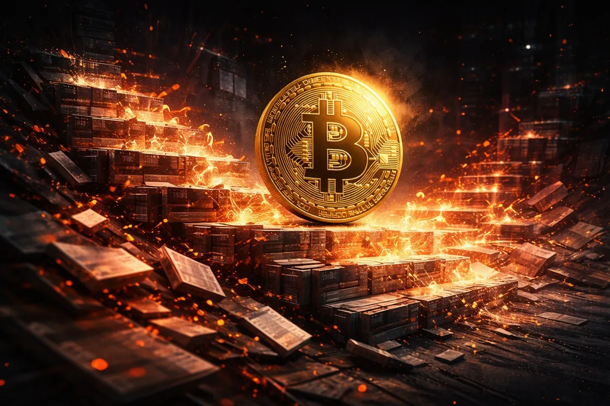 Ліквідації на крипторинку у 2025 році перевищили $150 млрд