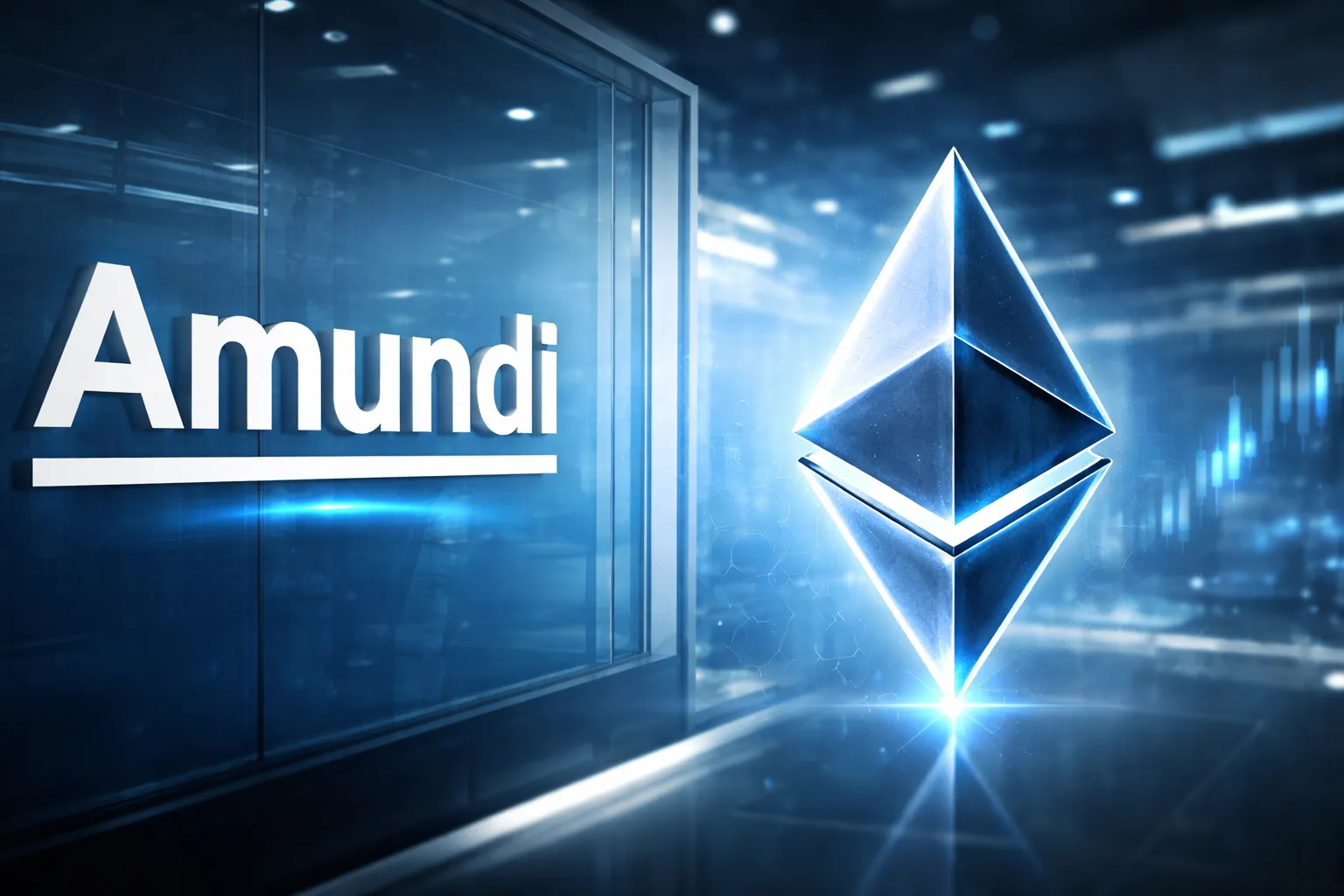 Amundi launches $100 million tokenized fund on Ethereum and Stellar