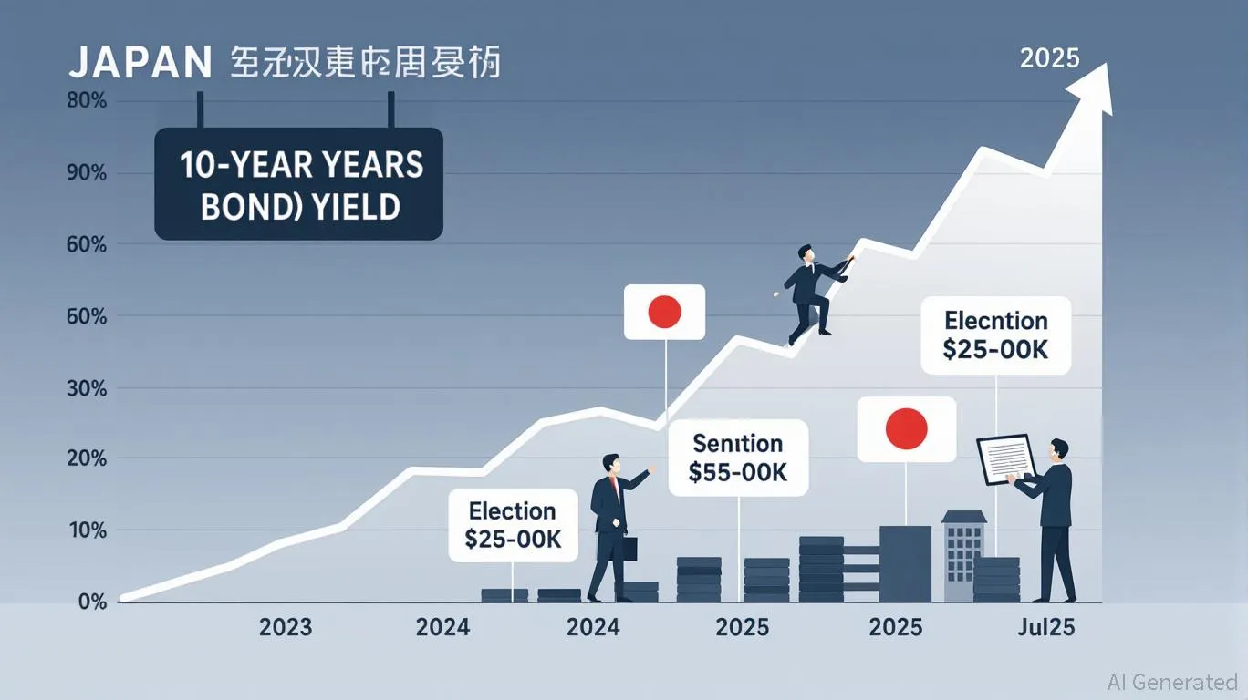 Japan’s national debt on the brink as bond yields surge