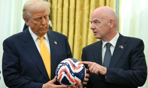 FIFA chief Infantino sparks backlash after appearing with Trump at Gaza summit