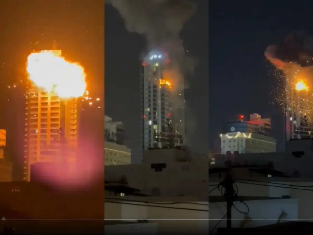 Iranian drone attacks hotel in Bahrain housing US Defense officials