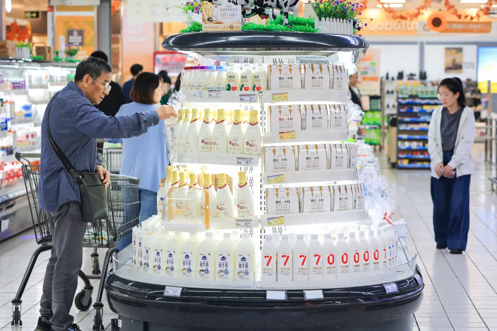 China imposes tariffs of up to 12% on EU dairy products
