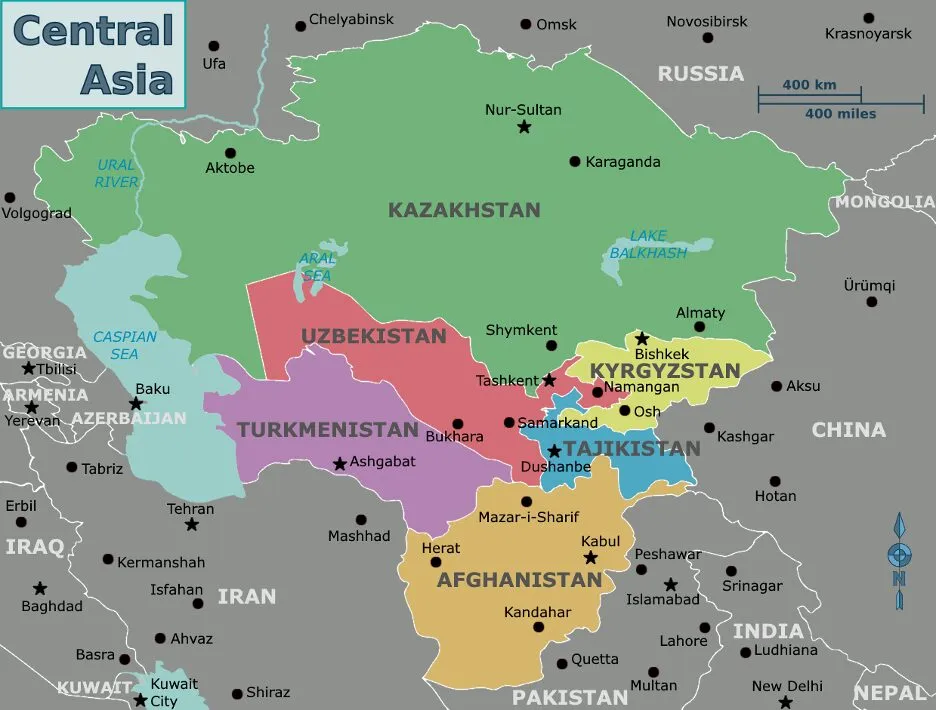 Comparing socio-economic development of Central Asia and India: the legacy of Russia and Britain