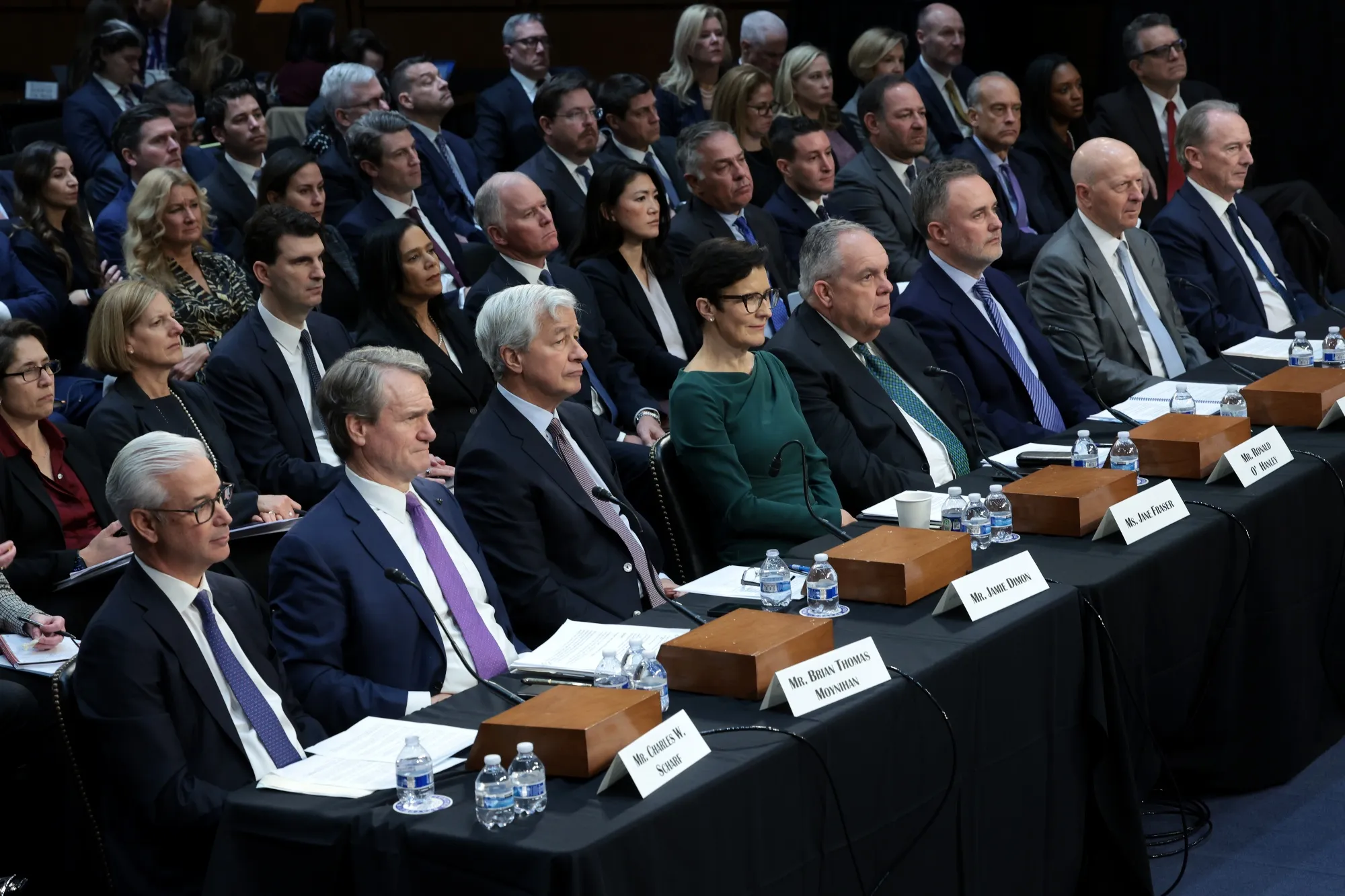 Голови провідних банків США виступлять у Сенаті щодо регулювання крипторинку