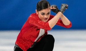 Adeliia Petrosian makes international debut in Milan amid controversy over costume color