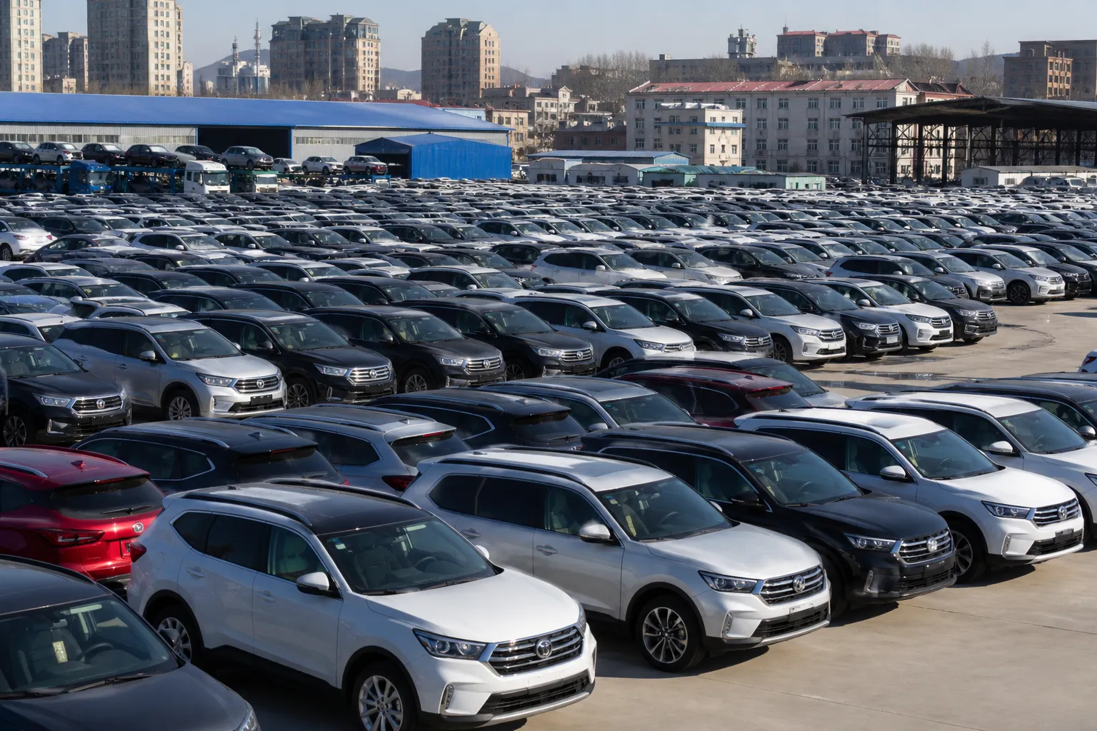 Експорт автомобілів із китайського Суйфеньхе до Росії зріс на 119,2%