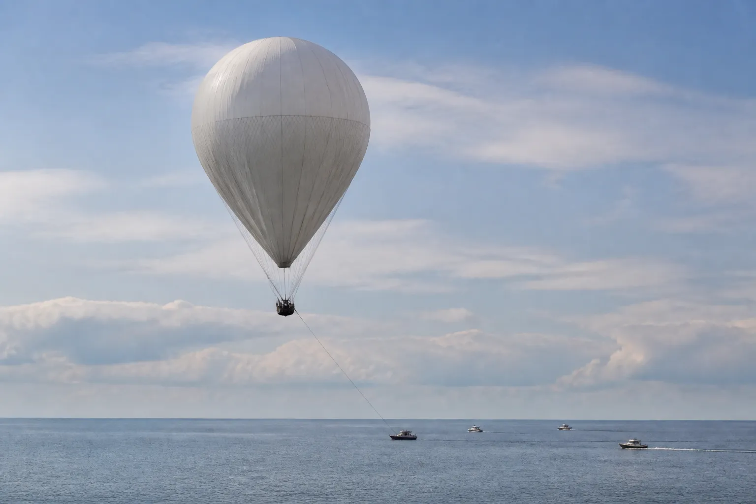 Szwajcarski balon gazowy z Niemiec zbliża się do Finlandii