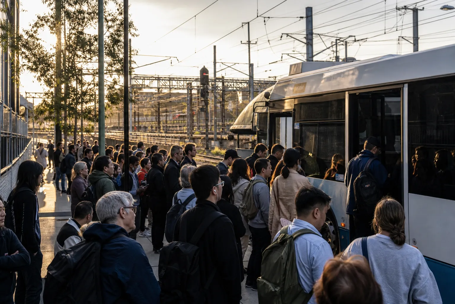 Overhead wiring fault causes train delays in Sydney