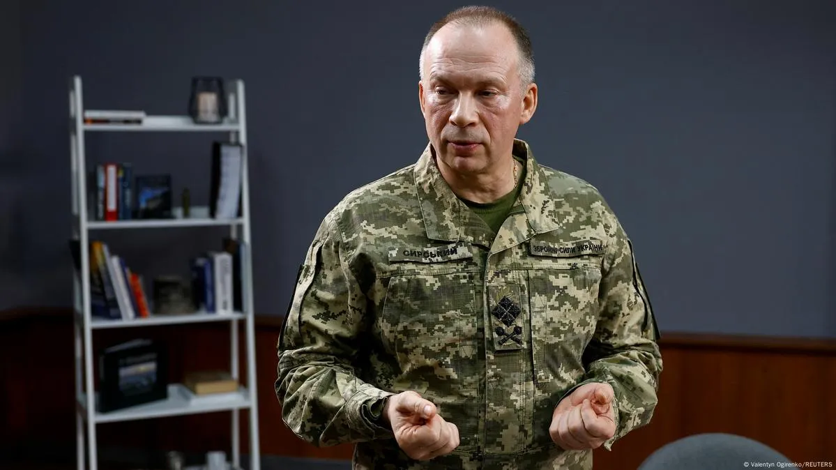 Сирський анонсував впровадження роботів та підземних стабпунктів для медевакуації на фронті