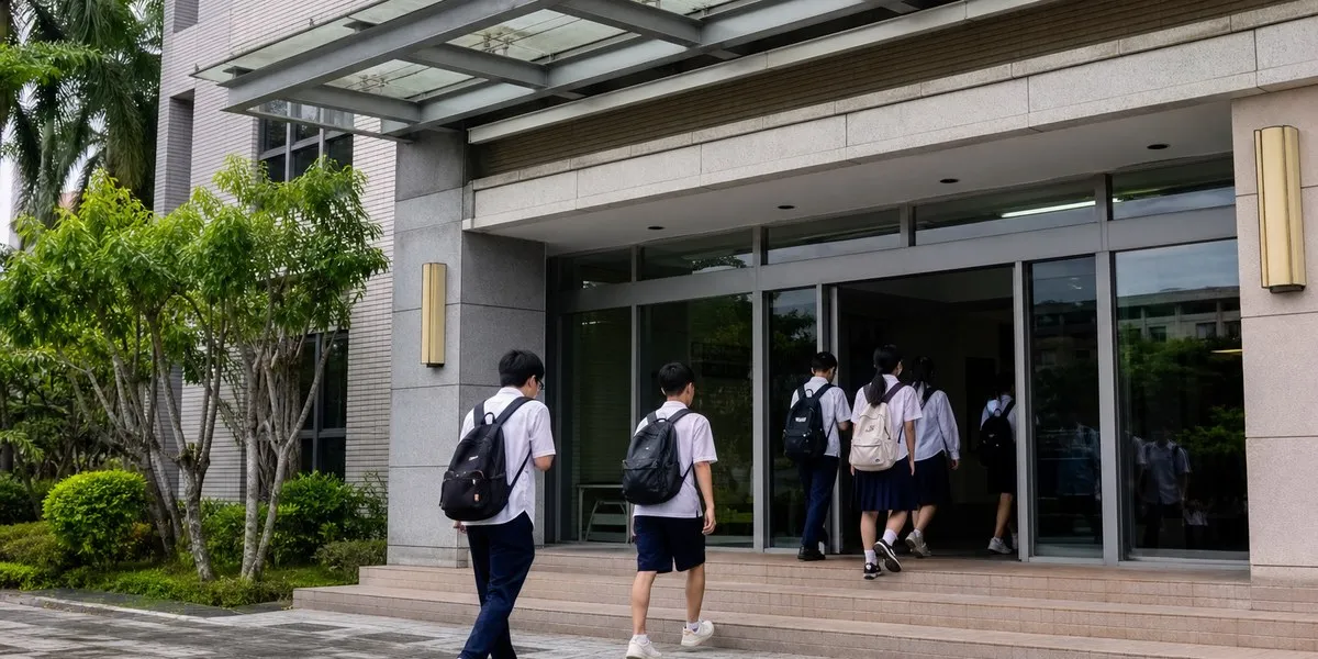两名学生投诉后，台北检查学校食堂——《台北时报》