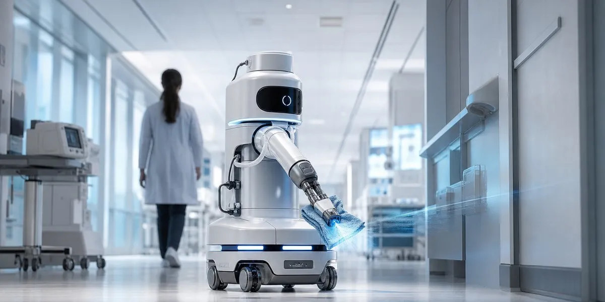 Taiwan unveils AI robot for disinfecting medical facilities — Taipei Times