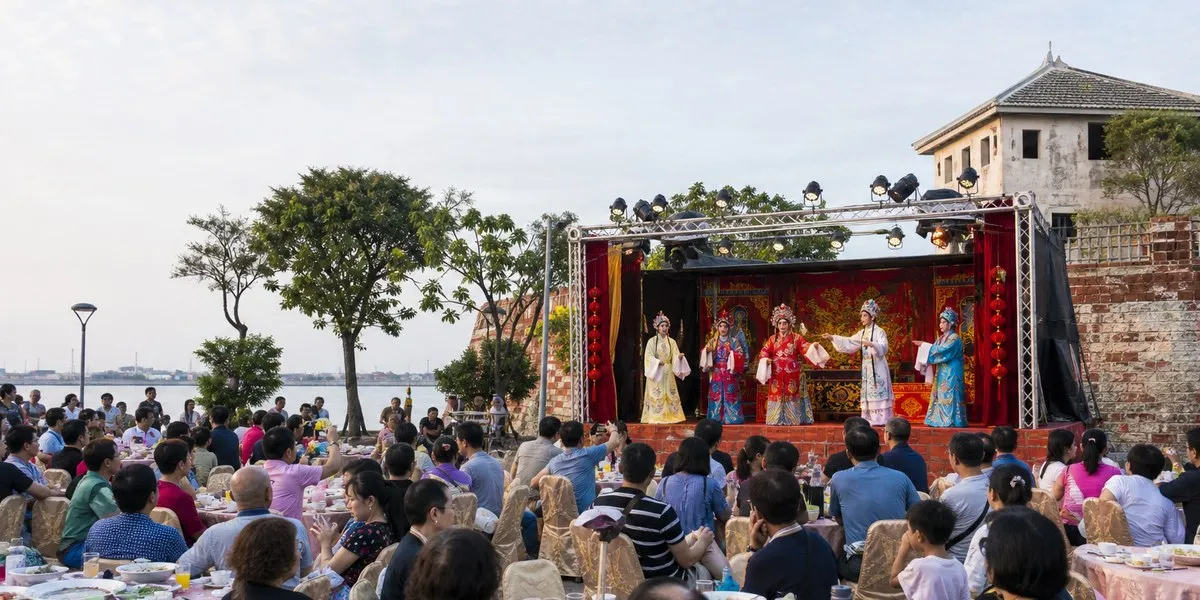 More than 2,700 people attend opera banquet in Tainan — Taipei Times