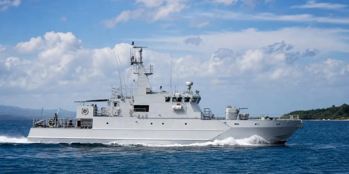 Taiwan transfers decommissioned patrol vessel to the Philippines — Taipei Times