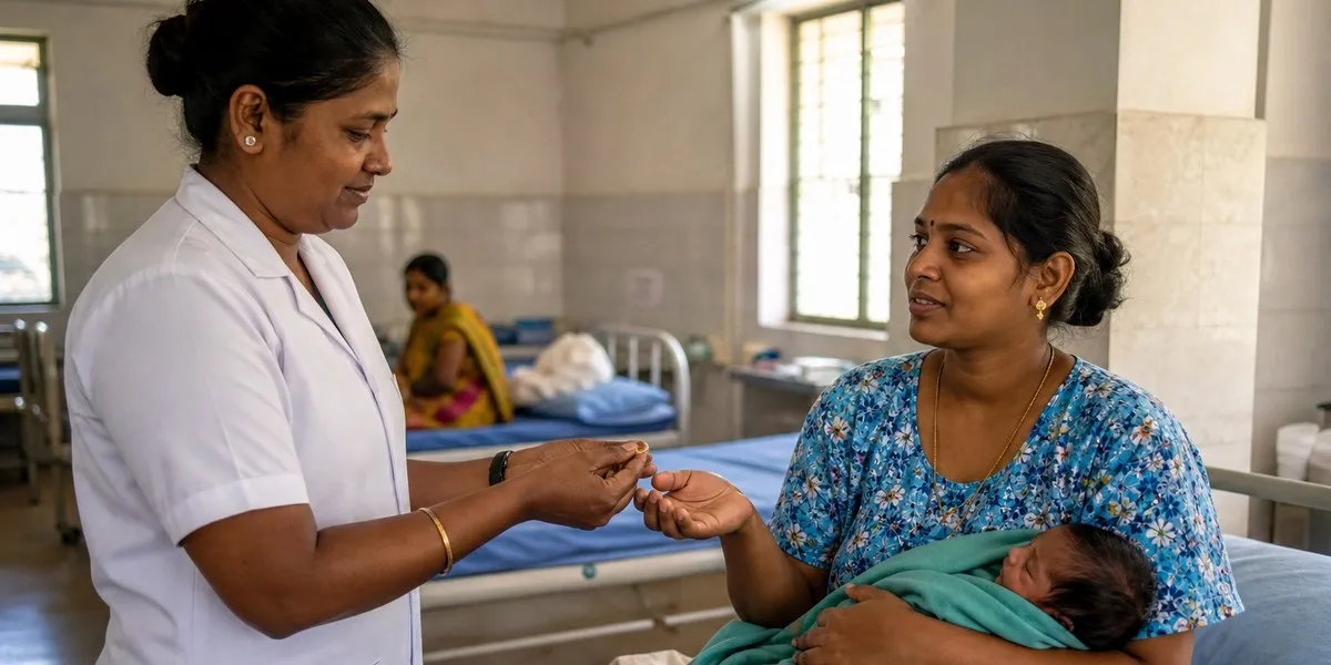 W Tamil Nadu noworodki w państwowych szpitalach dostają złote pierścionki — Dawn