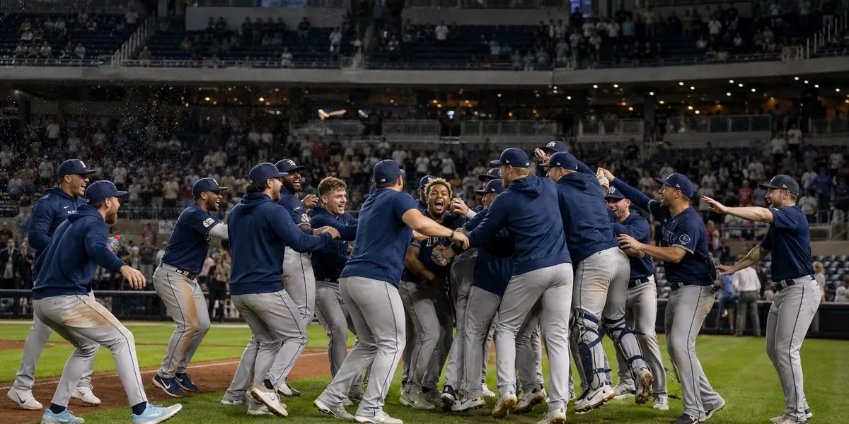 Tampa Bay Rays win American League East — Taipei Times