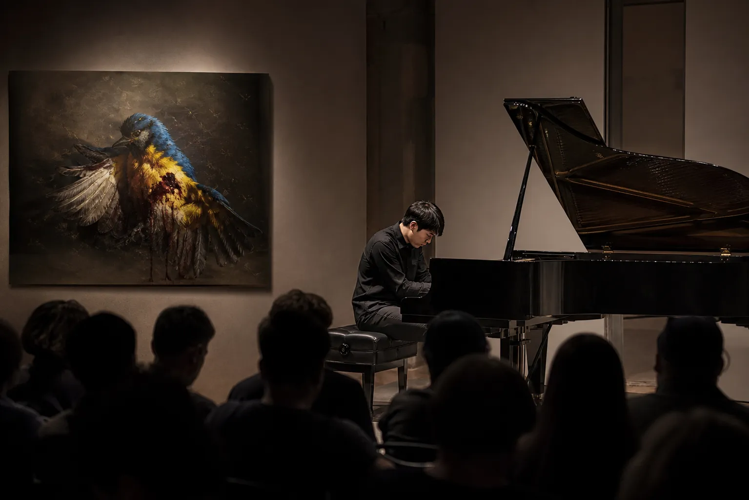 Taras Filenko performed a program of Ukrainian music in Seoul