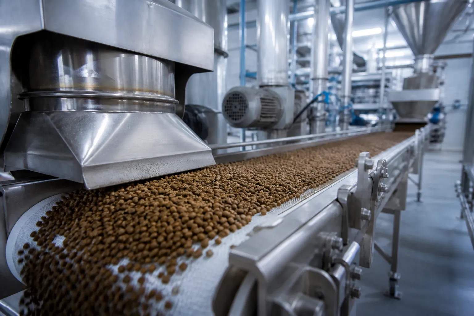 Authorities in Tasmania are investigating reports of contamination in fish feed at the Skretting plant