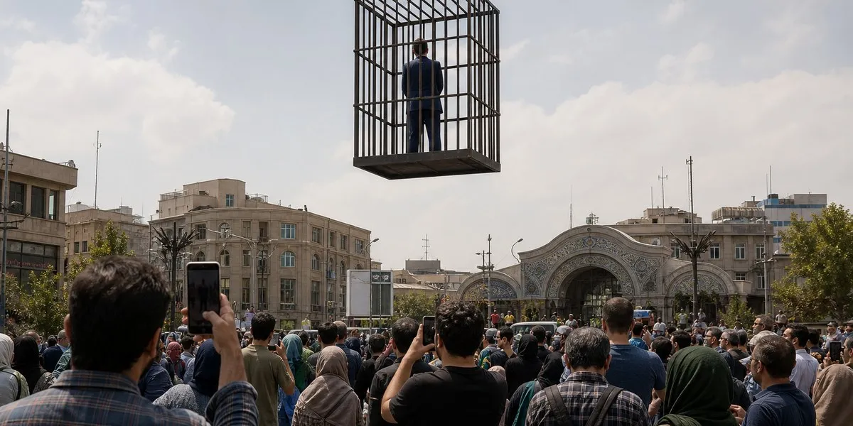 W Teheranie ustawiono instalację z wizerunkiem prezydenta Trumpa — NDTV World
