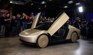 Tesla shares surge ahead of Cybercab event in Austin