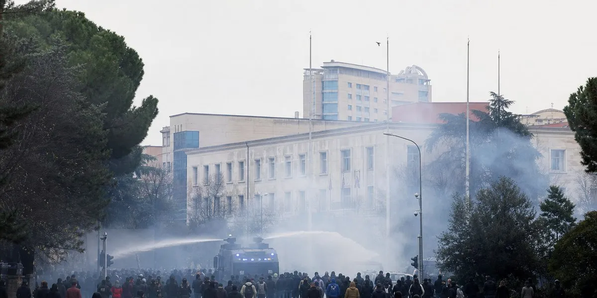 295 people injured in anti-government protests in Tirana — Balkan Insight