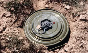 A tractor hit an anti-tank mine in Volyn; one person was killed and another injured