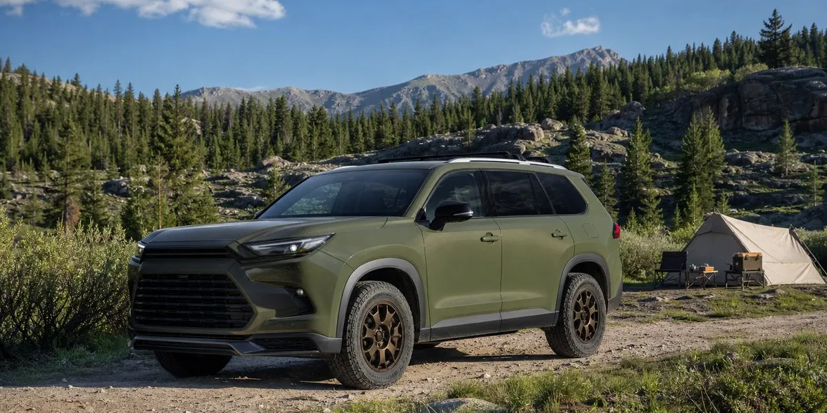 Toyota prezentuje Grand Highlander Hybrid Woodland z większym prześwitem — Motor1
