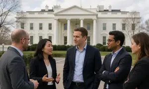 У США Трамп заявив про зобов’язання техкомпаній щодо безпеки ШІ — France 24