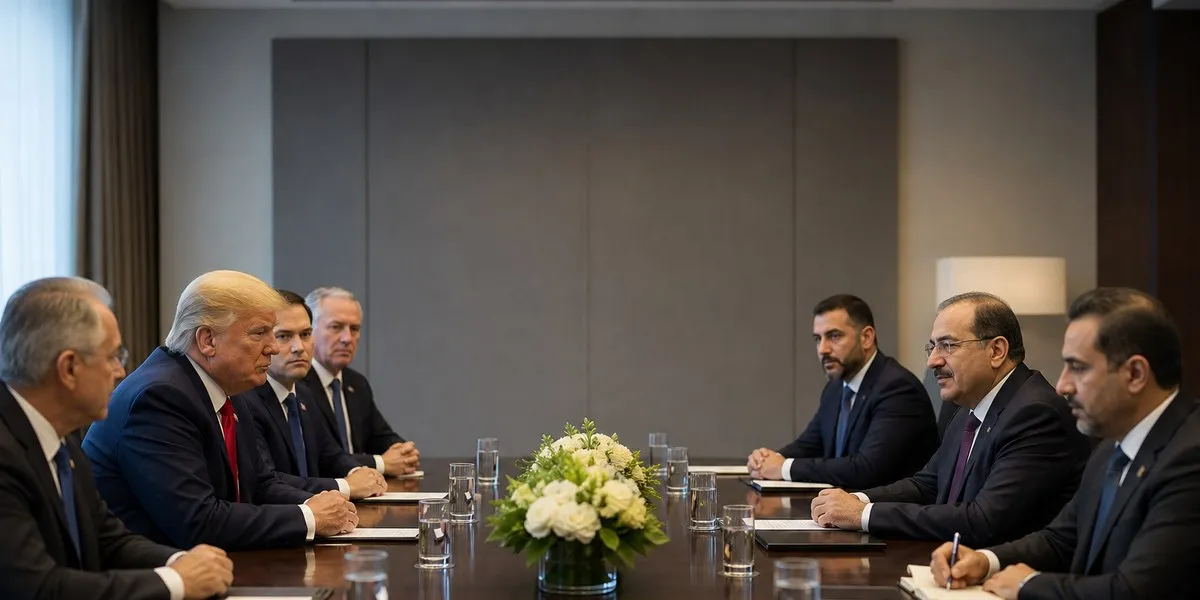 Trump meets Iraqi Prime Minister al-Zaidi without Iraqi delegation — Asharq Al-Awsat