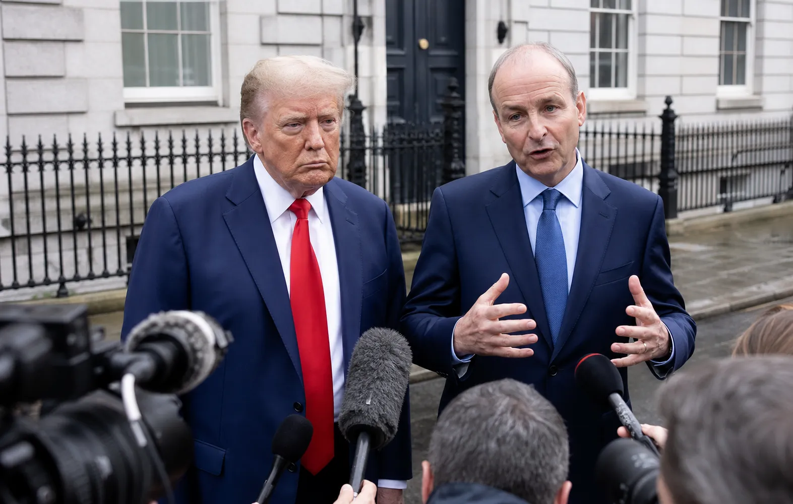 Trump oświadczył, że może rozstrzygnąć możliwy konflikt wokół Falklandów