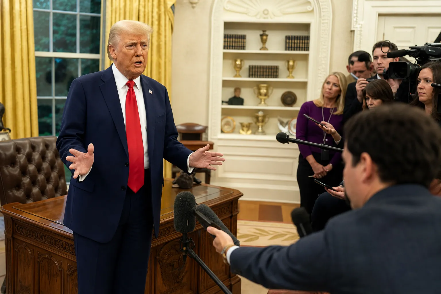 Trump says he intends to direct up to $500 million to support Republicans in midterm elections