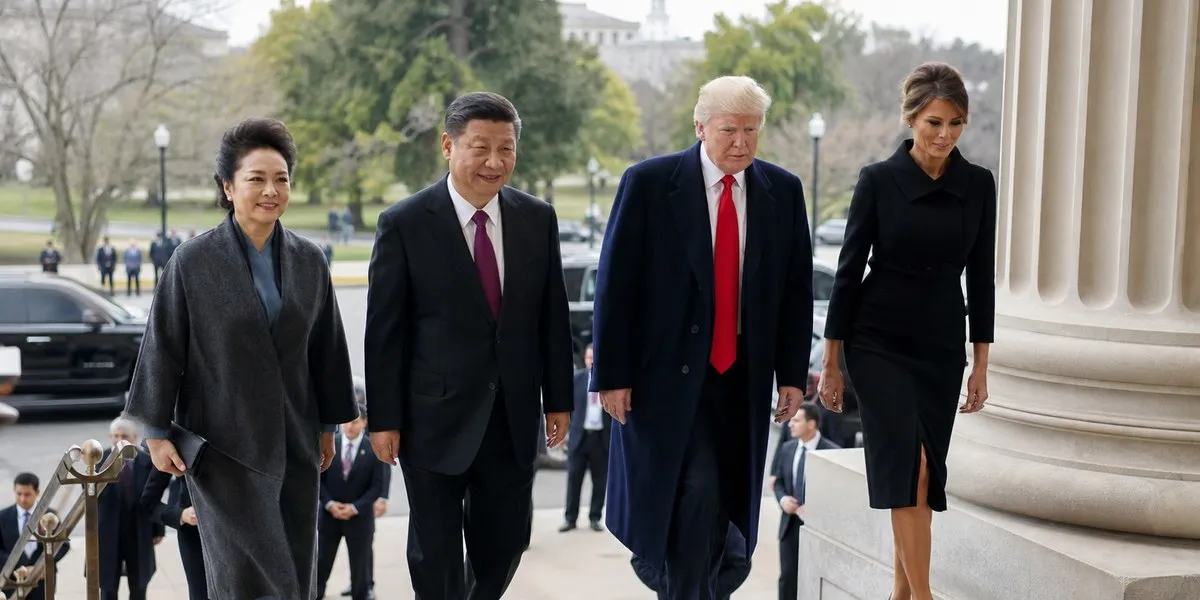 Экспертки оценили жесты Трампа, Си Цзиньпина и их жён — South China Morning Post