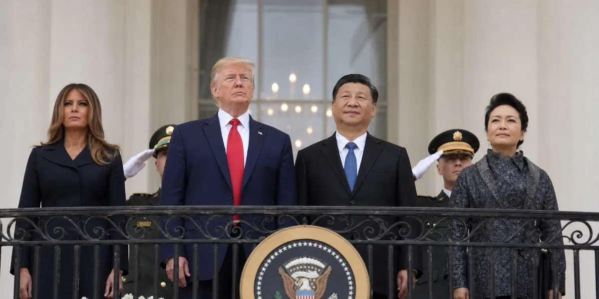 特朗普总统与习近平在华盛顿举行会谈——Channel NewsAsia