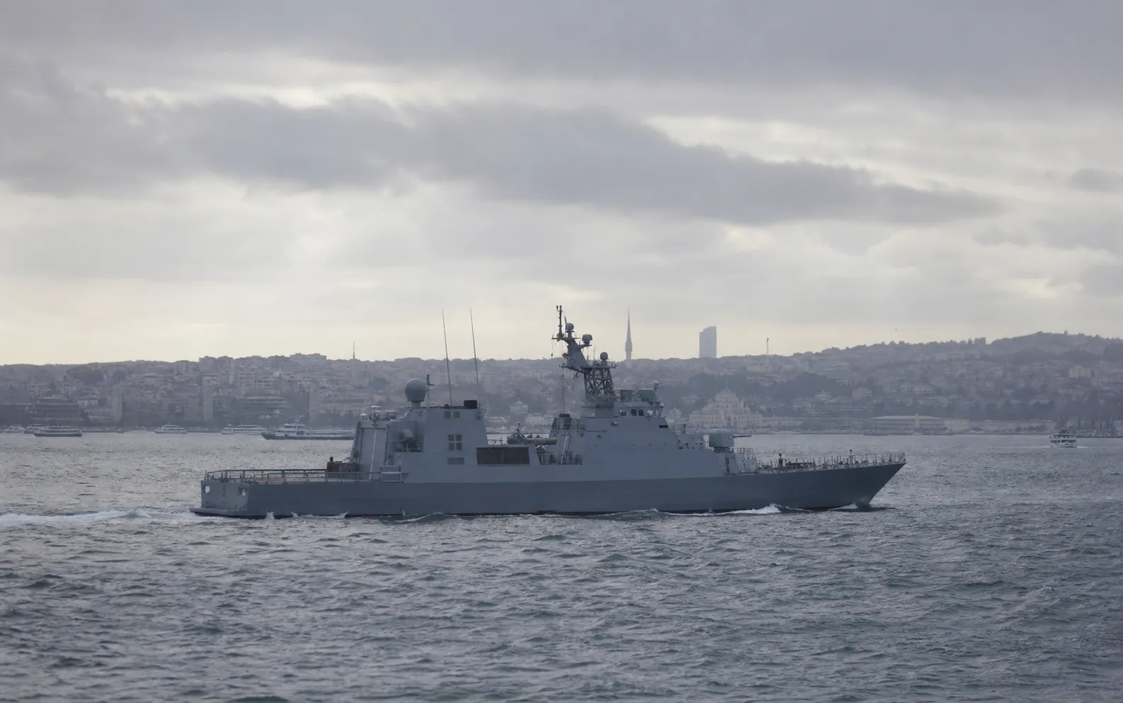 ВМС Туреччини виявили затонуле вантажне судно біля Стамбула