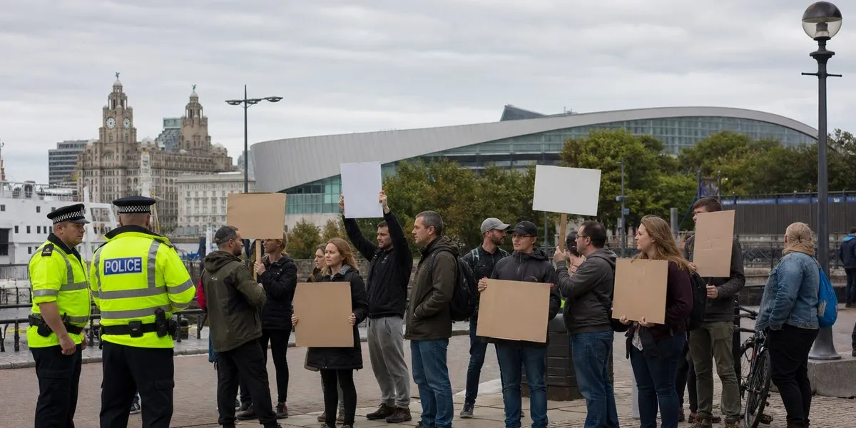 W Liverpoolu zatrzymano dwóch uczestników propalestyńskiego protestu — Anadolu Agency