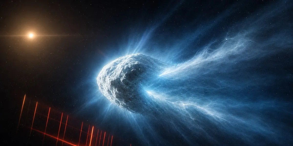 3I/ATLAS甲烷中的氘氢比是67P的13倍——ScienceAlert