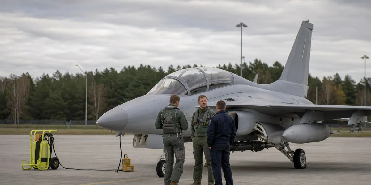 Samoloty FA-50GF rozpoczęły dyżur bojowy w Polsce — Interia