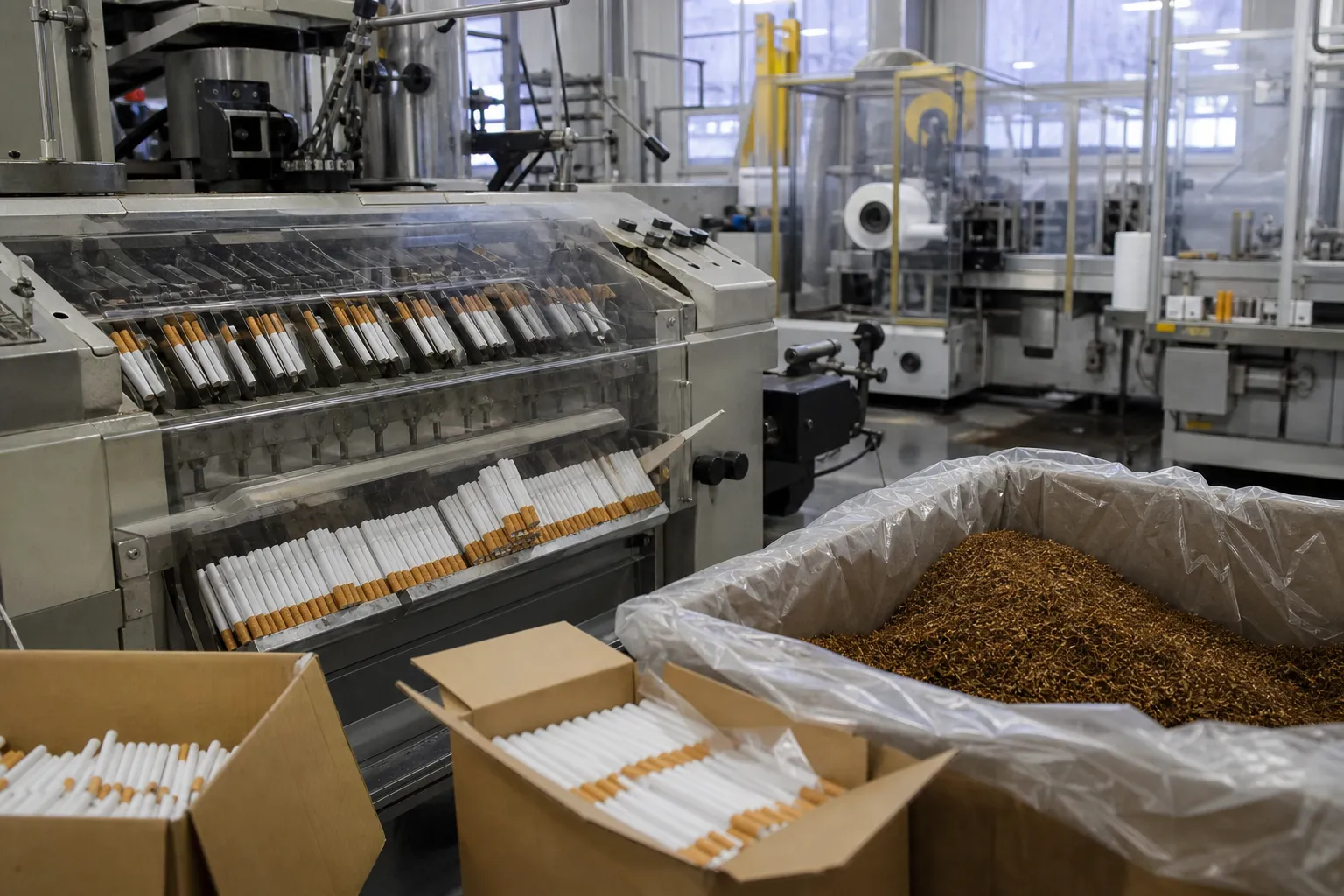One of Latvia's largest underground cigarette factories was uncovered in Riga