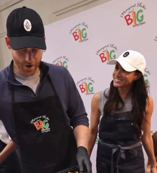 Фото: принц Гаррі та Меган Маркл з’явилися із дітьми на благодійному заході