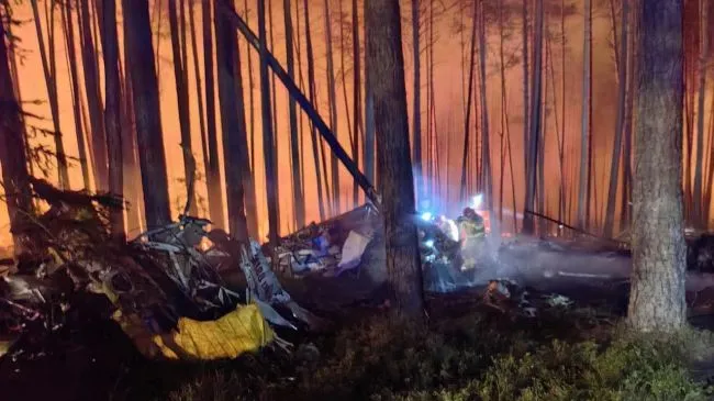 У Польщі під час гасіння лісу розбився пожежний літак, пілот загинув